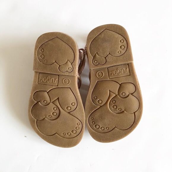 Sugar NWOT blush gladiator sandals size 5 - Picture 6 of 6